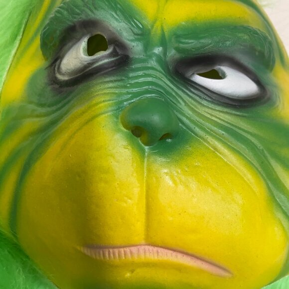 Grinch Latex Mask - Picture 3 of 7
